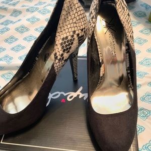 Snake Skin Heels
